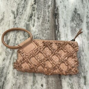 Hobo wristlet with card slide ins and pocket